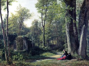 Vue de Bellevue près de Meudon, 1852
